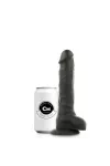 Harness + beweglicher Silikondildo 19,5 cm schwarz von Cock Miller kaufen - Fesselliebe