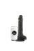 Harness + beweglicher Silikondildo 19,5 cm schwarz von Cock Miller