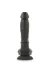 Harness + beweglicher Silikondildo 19,5 cm schwarz von Cock Miller