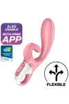 Hug Me Rabbit Vibrator - Rosa von Satisfyer Connect kaufen - Fesselliebe