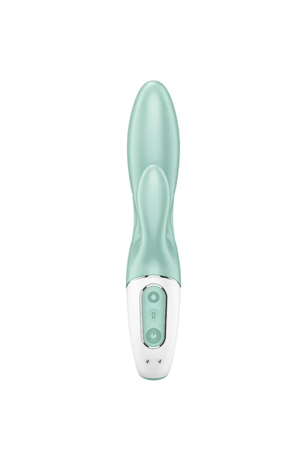 Luftpumpe Bunny 5+ Aufblasbarer Kaninchenvibrator - Grün von Satisfyer Connect kaufen - Fesselliebe