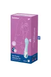 Luftpumpenvibrator 5+ Aufblasbarer G-Spot-Vibrator - Blau von Satisfyer Connect kaufen - Fesselliebe