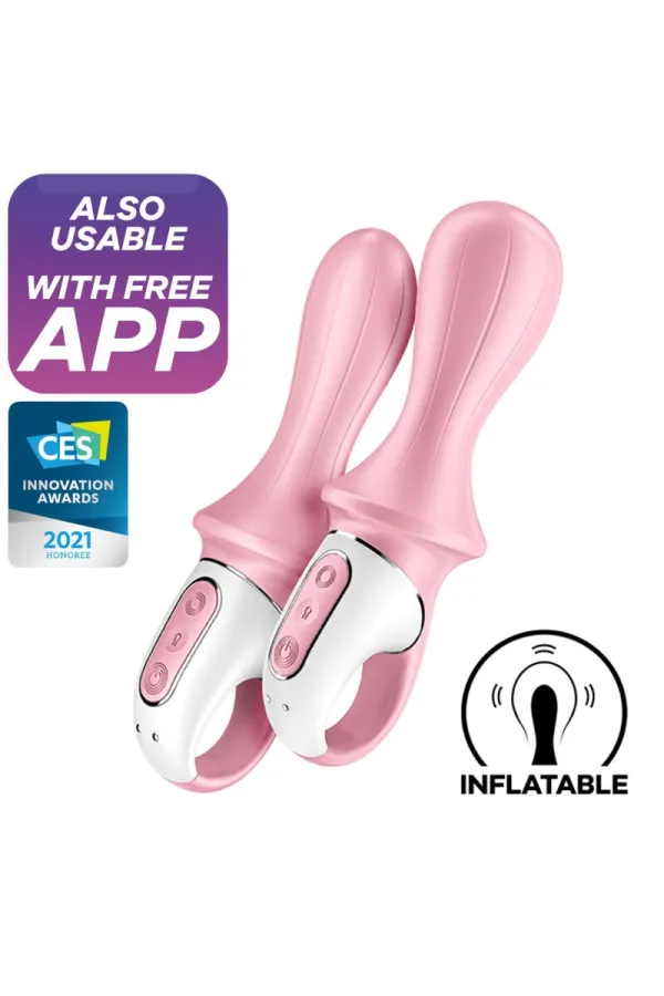 Luftpumpe Booty 5+ Aufblasbarer Analvibrator - Rosa von Satisfyer Connect kaufen - Fesselliebe