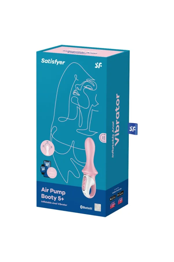 Luftpumpe Booty 5+ Aufblasbarer Analvibrator - Rosa von Satisfyer Connect kaufen - Fesselliebe