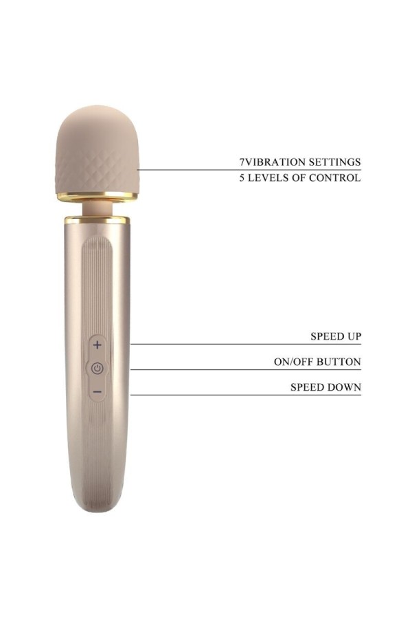 Massager 7 Vibrationsmodi Champagner von Pretty Love Smart kaufen | Fesselliebe