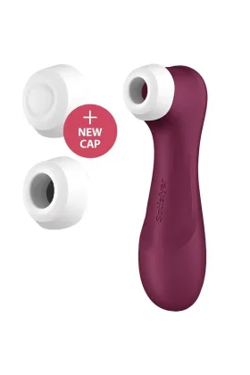 Pro 2 Generation 3 Liquid Air Technology Weinrot von Satisfyer Air Pulse