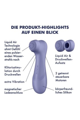 Pro 2 Generation 3 Liquid Air Technology Lila von Satisfyer Air Pulse kaufen | Fesselliebe