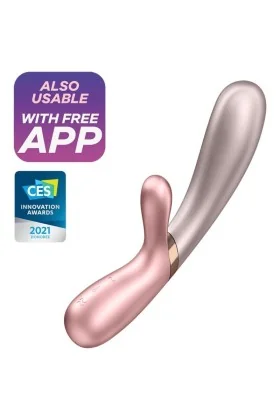 Hot Lover Vibrator Rose & Beige von Satisfyer Connect