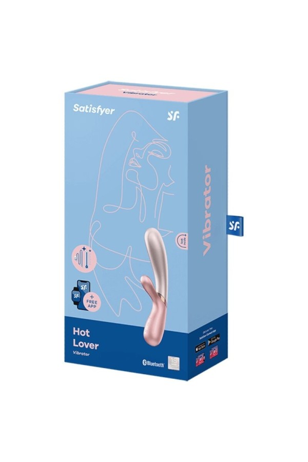 Hot Lover Vibrator Rose & Beige von Satisfyer Connect kaufen | Fesselliebe