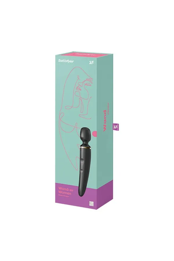 Wand Vibrator schwarz von Satisfyer Wand kaufen - Fesselliebe