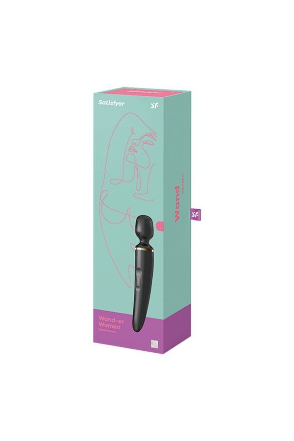 Wander Frau Schwarz von Satisfyer Wand kaufen | Fesselliebe