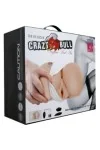 Realistischer Anus und Vagina mit Tatoo und Vibration von Crazy Bull kaufen - Fesselliebe