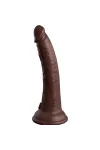 Realistischer Silikon Dildo Elite 21 cm braun von King Cock kaufen - Fesselliebe