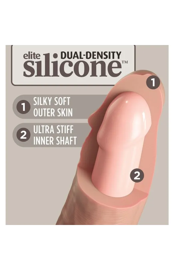 Realistischer Silikondildo 17,8 Cm von King Cock Elite kaufen - Fesselliebe