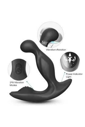 Bat King Vibrator Anal Prostata Rotator Fernbedienung Schwarz von Armony For Him kaufen - Fesselliebe