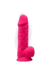 Modell 1 Realistischer Penisvibrator Silikon Premium Silexpan Fuchsia 21,5 cm von Silexd kaufen - Fesselliebe