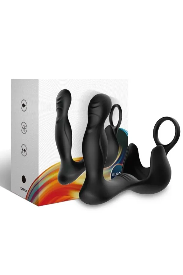 Surround Vibrator Anal & Stimulator Hoden & Ring Fernbedienung Schwarz von Armony For Him kaufen - Fesselliebe