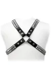 Pyramid Stud Harness von Kunstleder Body kaufen - Fesselliebe