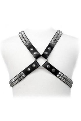 Pyramid-Stift-Harness von Leather Body kaufen | Fesselliebe