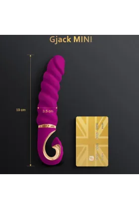 Gjack Mini Lila Vibrator aus Silikon von G-Vibe