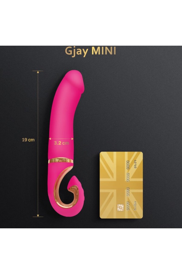 Gjay Mini Rosa Silikonvibrator von G-Vibe kaufen | Fesselliebe