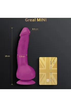 Greal Mini Fuchsia Silikon Vibrator Dildo von G-Vibe