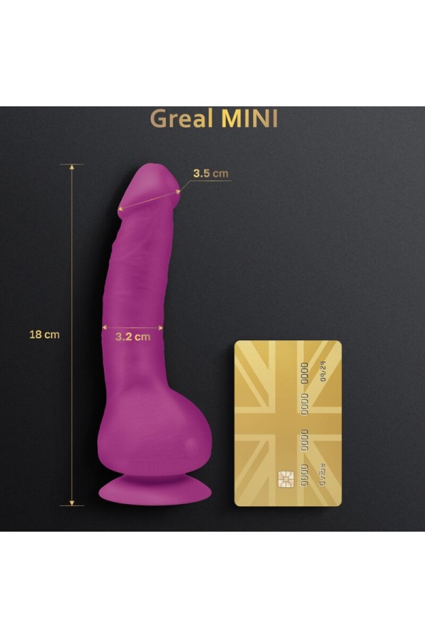 Greal Mini Fuchsia Silikon Vibrator Dildo von G-Vibe kaufen | Fesselliebe