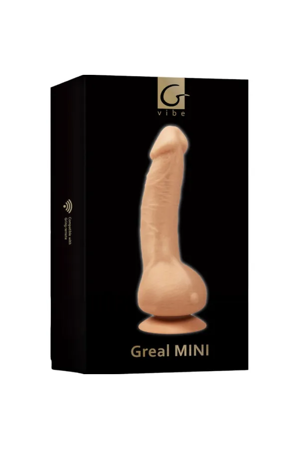 Greal Mini Dildo Silikon Vibrator Hautfarben von G-Vibe kaufen - Fesselliebe