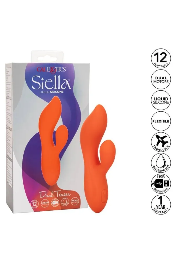 Stella Dual Teaser Vibrator Orange von California Exotics kaufen - Fesselliebe