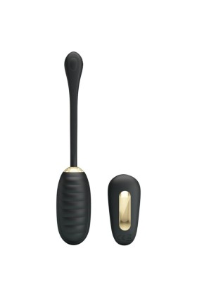 Doreen Luxury wiederaufladbares Vibrierendes Ei Schwarz mit Fernbedienung von Pretty Love Smart kaufen | Fesselliebe