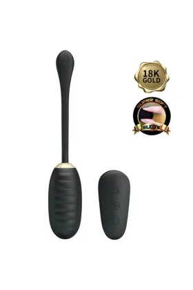 Doreen Luxury Wiederaufladbares Vibrations-Ei Schwarz von Pretty Love Smart