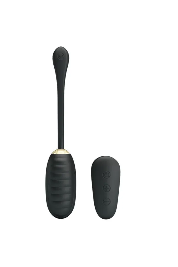 DOREEN LUXURY WIEDERAUFLADBARES VIBRATIONS-EI SCHWARZ VON PRETTY LOVE kaufen - Fesselliebe