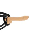 Harness + beweglicher Silikondildo 24 cm von Cock Miller kaufen - Fesselliebe