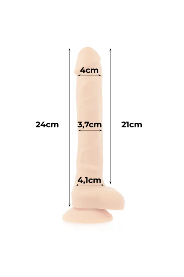 Harness + beweglicher Silikondildo 24 cm von Cock Miller kaufen - Fesselliebe