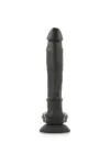 Harness + beweglicher Silikondildo 24 cm schwarz von Cock Miller kaufen - Fesselliebe