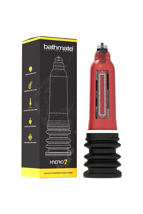 Hydro 7 Penispumpe (herkules) Rot von Bathmate kaufen - Fesselliebe