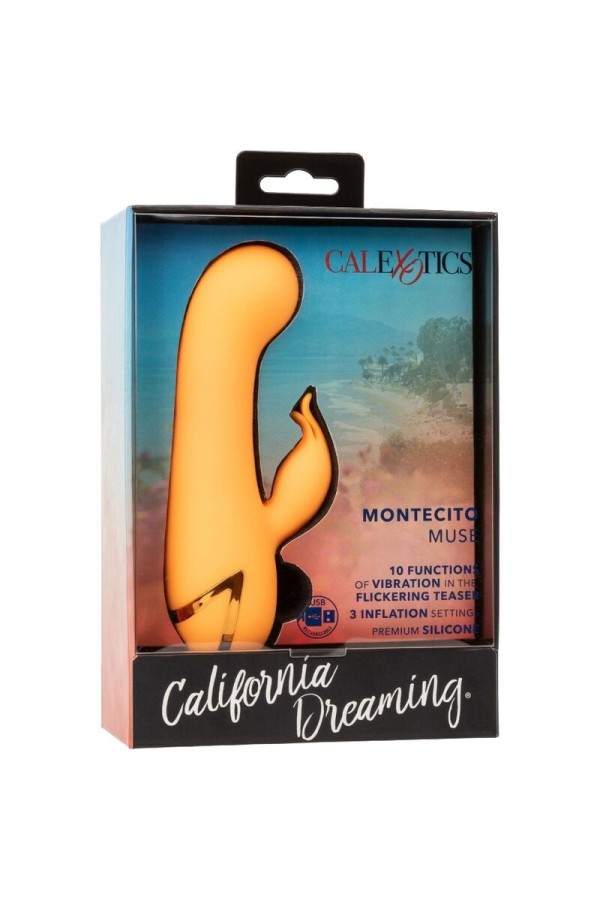 Montecito Muse Vibrator Rabbit Orange von California Dreaming von Calexotics kaufen | Fesselliebe