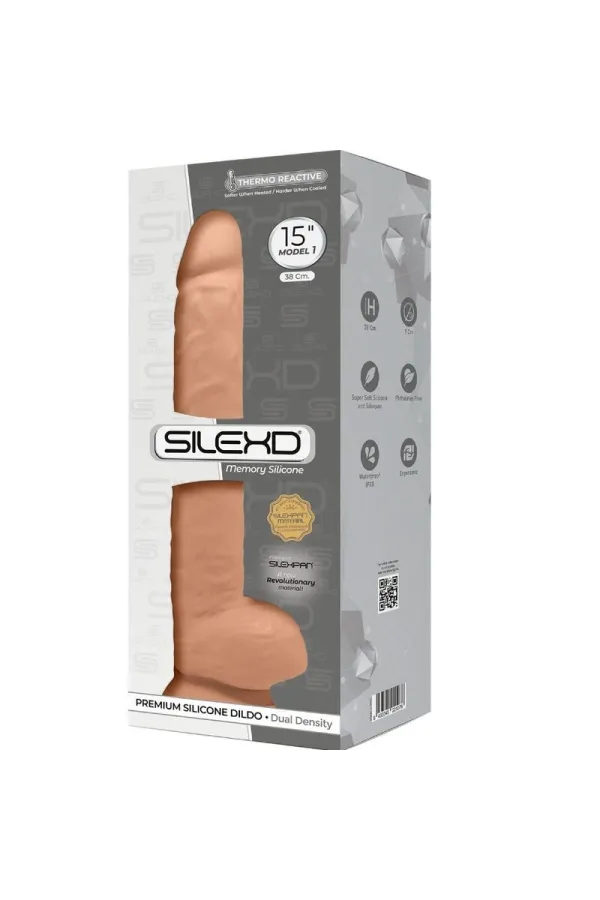 Modell 1 Realistischer Dildo Premium Silexpan Silikon 38 cm von Silexd kaufen - Fesselliebe