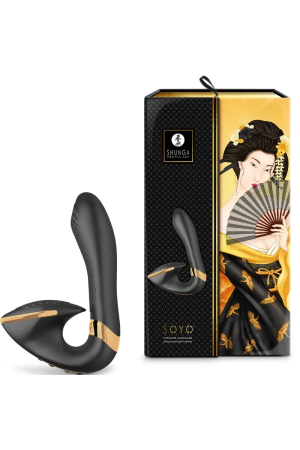 Soyo Intim Massager Schwarz von Shunga Toys kaufen - Fesselliebe