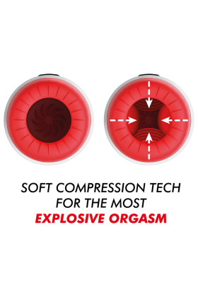 Rocket Masturbator Soft Compression Tech und Vibration von Jamyjob kaufen | Fesselliebe