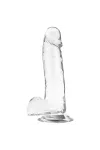 Harness + Klarer Dildo mit Hoden 20cm X 4.5cm von X Ray kaufen - Fesselliebe