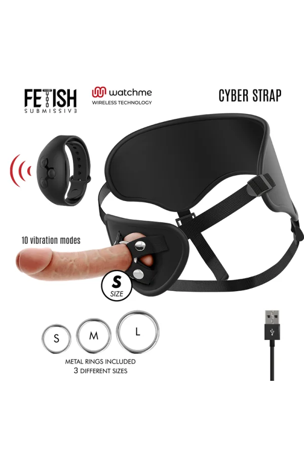 Cyber Strap Remote Harness Watcme Technology S von Fetish Submissive Cyber Strap kaufen - Fesselliebe