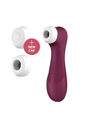 Pro 2 Generation 3 Wine Red Bluetooth & App von Satisfyer Air Pulse