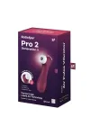 Pro 2 Generation 3 - Weinrot Blautooth & App von Satisfyer Connect kaufen - Fesselliebe