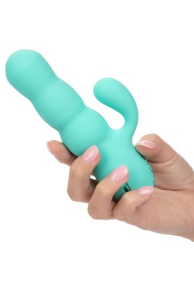 Del Mar Diva Vibrator Rabbir Aqua Grün von California Dreaming von Calexotics kaufen | Fesselliebe