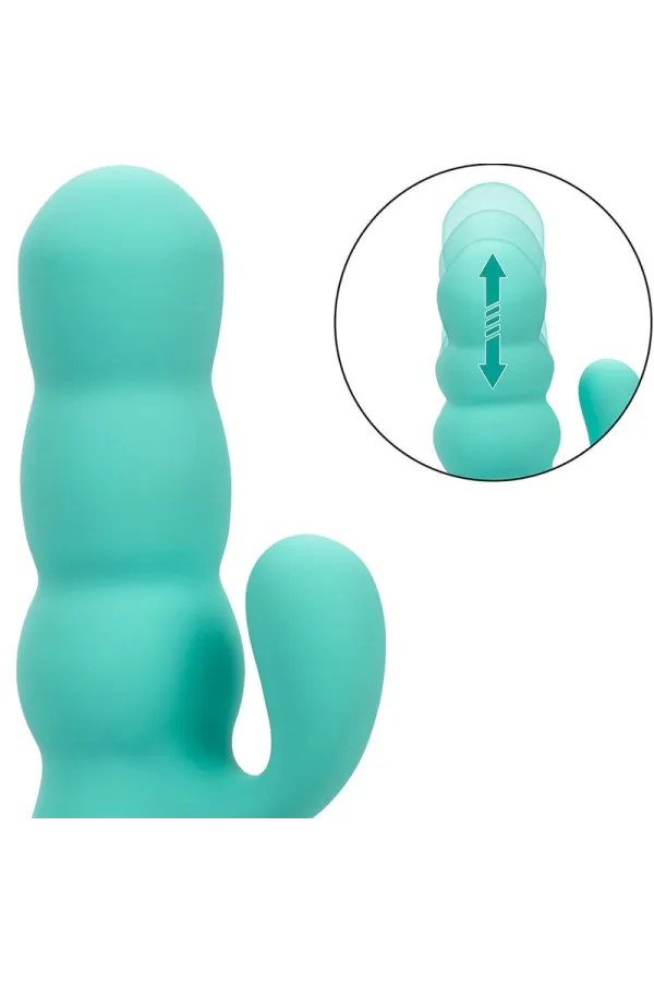 CALIFORNIA EXOTICS - DEL MAR DIVA VIBRATOR RABBIR AQUA GRÜN VON CALIFORNIA DREAMING kaufen - Fesselliebe