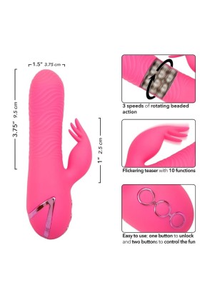 Sacramento Sweetie Vibrator Rabbit Pink von California Dreaming von Calexotics kaufen | Fesselliebe
