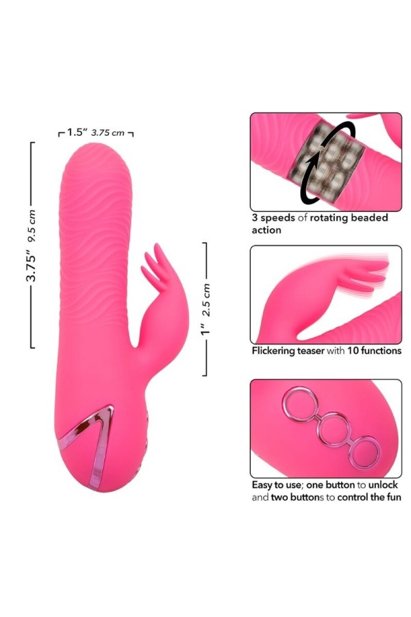 Sacramento Sweetie Vibrator Rabbit Pink von California Dreaming von Calexotics kaufen | Fesselliebe