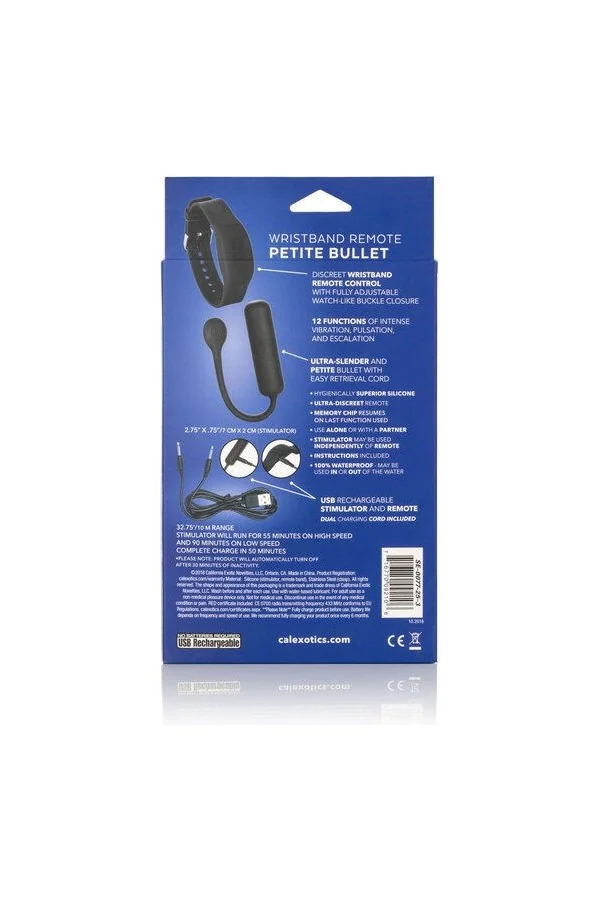 Calex Handgelenkband Remote Petite Bullet von California Exotics kaufen - Fesselliebe