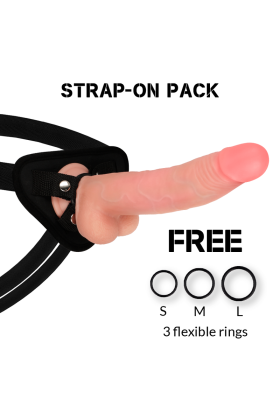 Harness + Dual Density Leopard 23 cm -O- 4.77 cm von Rock Army kaufen | Fesselliebe